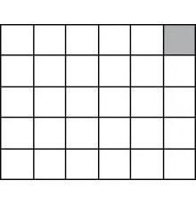 Решітка Waico 30 делений 80x80