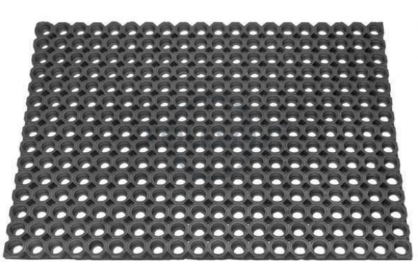К36 - Гумовий килимок для утримання піску і бруду “Соти”, 60х80 см
