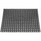 К36 - Гумовий килимок для утримання піску і бруду “Соти”, 60х80 см