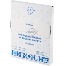 КТ-200МК - Гігієнічні накладки на унітаз, 200 шт