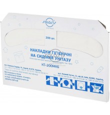 КТ-200МКБ - Гігієнічні накладки на унітаз, 200 шт