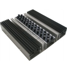 ЛЬОН-гума + скребок + щітка - трап для очищення взуття