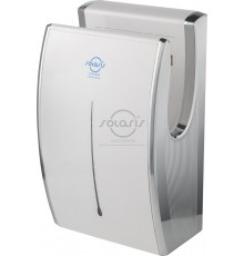 SL-8666К - Експрес сушарка для рук, пластиковий корпус, біла передня панель, хромовані торці