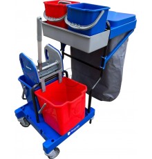 Візок : 2 відра 18 л.,чохол 120л