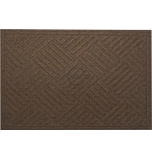 К504-BROWN - Килимок брудозахисний на гумовій основі, 80х120х0,5 см, коричневий