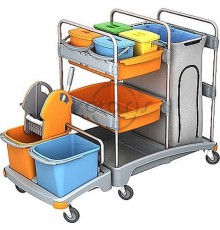 Візок готельний для покоївок