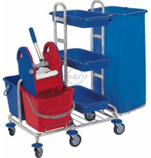 MINI.03.K.02.20.120.CH - Візок готельний для покоївок