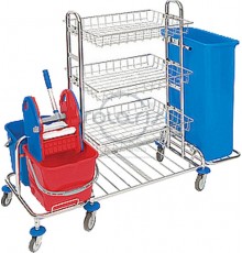 ZSH.03.K.02.20.120.CH - Візок готельний для покоївок