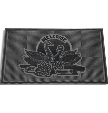 К18 - Гумовий килимок з гумовими ворсинками для утримання піску і бруду, 75х45 см