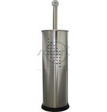 S-E11301-01 - Щітка для унітазу з нержавіючої сталі, циліндрична, закрита