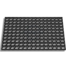 К24 - Гумовий килимок для утримання піску і бруду “Соти”, 60х40 см