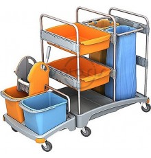 TSZ-0017 - Візок готельний для покоївок