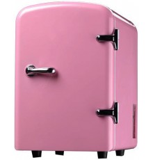 Міні холодильник модель 4L, об`єм 4 л, рожевий