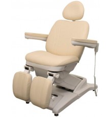 Педикюрне крісло модель 3872-3M (3 двигуни), БЕЖЕВЕ