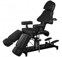 Педикюрне крісло модель 236-DM (гідравліка), ЧОРНЕ