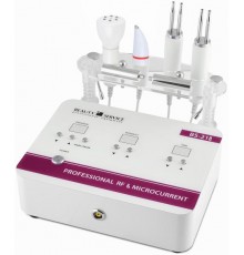 Апарат 2-в-1 мікроструми + RF мод. BS-218 (вишневий колір)