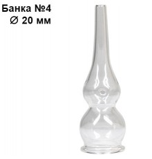 Банка №4 колба, скло