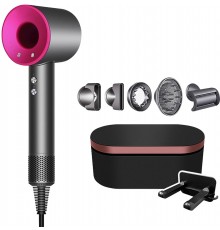 Професійний фен для волосся Hair Pro з 5 насадками та кейсом