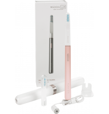 Відбілювальна звукова зубна щітка MEDICA+ Lux 10ХN Aluminum Portable Rose Gold (Japan)