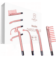 Комплект насадок до дарсонваля Darsoline MEDICA+ LUX (4 шт) (Japan)