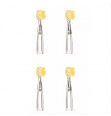 Насадки для дитячої зубної щітки MEDICA+ Kidsbrush 2.0 yellow (4 шт) (Japan)
