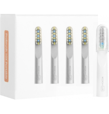 Насадки для звукової зубної щітки MEDICA+ LUX 10Х Portable (4 шт)