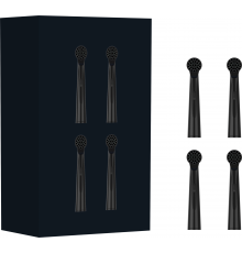 Насадки для електричної зубної щітки MEDICA+ ProBrush XO black (4 шт)
