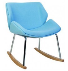 Крісло AURA LB ROCKING chrome