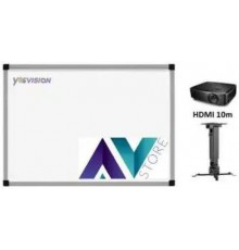 Комплект інтерактивної дошки Yesvision (82 дюйми) RBS82 і проектору Optoma S342e