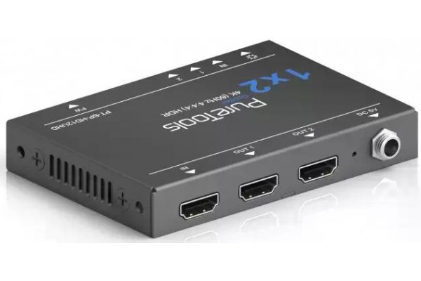 Спліттер HDMI 1x2, 4K (60Hz 4:4:4) PureLink PT-SP-HD12UHD