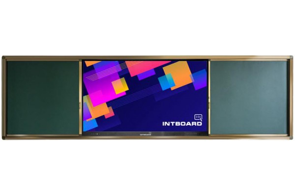 INTBOARD GT 65 (Android 11) + Дошка розсувна крейдяна