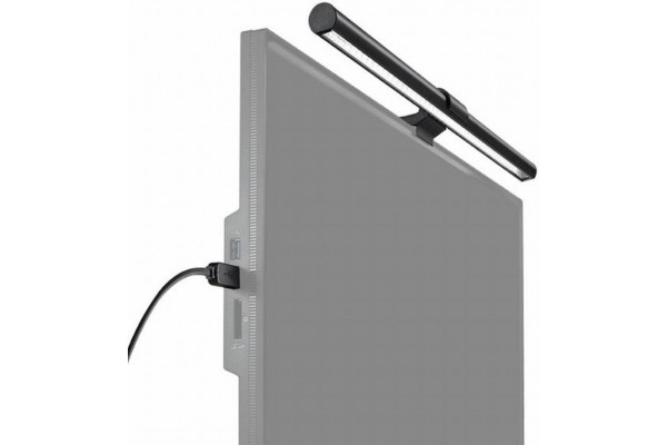 Лампа BenQ Clip ScreenBar Black Світлодіодна лампа для електронних пристроїв | WiT ScreenBar BENQ CLIP SCREENBAR BLACK