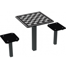Шахматний стіл з сидіннями
