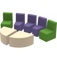 Комплект дитячих меблів Куточок KIDIGO