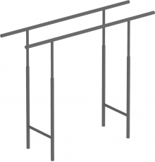 Бруси металеві KIDIGO