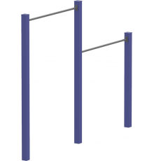 Турнік подвійний дерев'яний KIDIGO