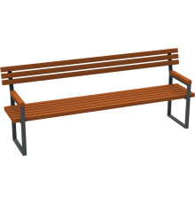 Лавка Класік з поручнями KIDIGO