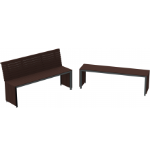 Лавка трансформер Європа зі спинкою KIDIGO