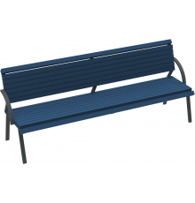 Лавка Гламур з перилами KIDIGO