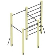 Турнік та шведська стінка KIDIGO