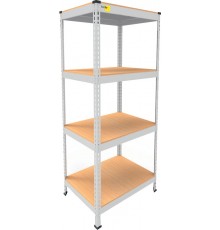 Металевий стелаж MRL-1500 ( 600x450) білий