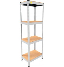 Металевий стелаж MRL-1500 ( 450x300) білий