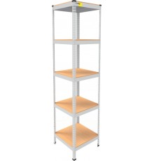 Металевий стелаж MRL-2100 ( 450x450) білий