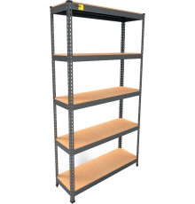 Металевий стелаж MRL-1800 ( 900x300) чорний