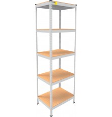 Металевий стелаж MRL-2100 ( 600x450) білий