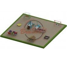 Дитячий ігровий майданчик PG34 - Проект