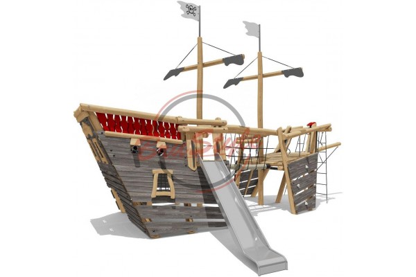 Дерев’яний ігровий комплекс “Кораблик” WP415