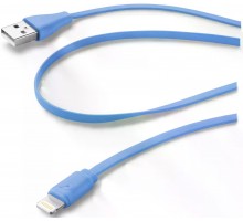 Дата кабель Cellular Line Lightning 1m blue (USBDATACFLMFIIPH5B)