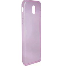 Накладка Florence силіконова Samsung J3 (2017) J330 transparent pink
