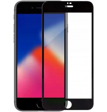 Захисне скло Florence (full glue) Apple iPhone 8 Plus/7 Plus Full Cover Black (тех.пак)